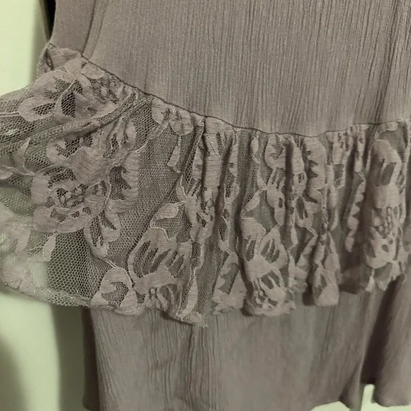 Love, Fire High Low Tiered Maxi Skirt Size Medium - Picture 6 of 8